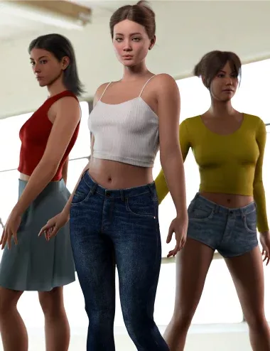 10-in-1 Casual Wardrobe for Genesis 9