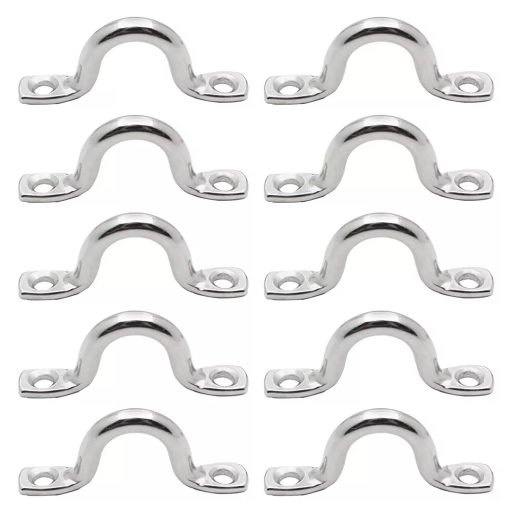 10 PCS 316 Stainless Steel Yacht Bow Handle, Size:4mm